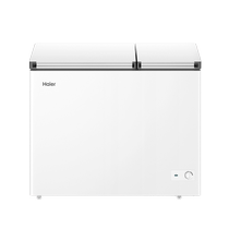 (New Product) Haier Freezer Dual Temperature Dual Chamber 241 293L Large Capacity Refrigeration and Freezing Dual-Purpose Double Door Freezer