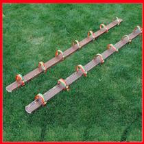 Dragon boat activity props wooden boards folk Dragon Boat Festival team building games walking games shoes