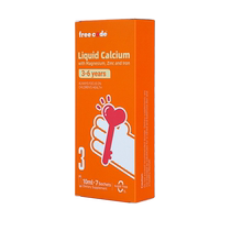 Freecode Red Heart Key Calcium Magnesium Zinc Children Baby Fluid Body Calcium Supplements Calcium Supplement Zinc special