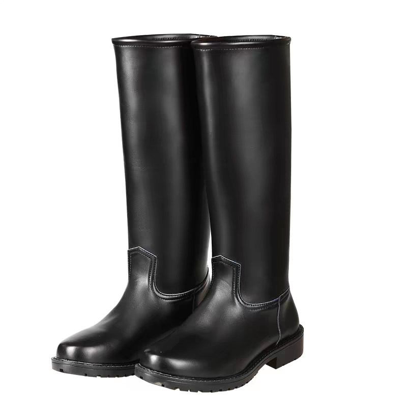 New High-Top Boots, Long Boots, Riding Boots, Men's and Women's Leather Boots, Performance Boots, Honor Guard Flag-Raising Boots, Spring and Autumn Riding Boots New High-Top Boots, Long Boots, Riding Boots, Men's and Women's Leather Boots, Performance Boots, Honor Guard Flag-Raising Boots, Spring and Autumn Riding Boots