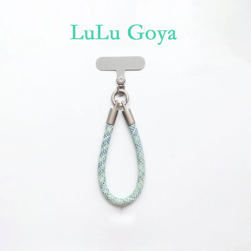 French Lulu Goya Phone Case Lanyard, Beautiful and Unique Wrist Strap, Anti-Loss, Exquisite and High-End Short Keychain French Lulu Goya Phone Case Lanyard, Beautiful and Unique Wrist Strap, Anti-Loss, Exquisite and High-End Short Keychain
