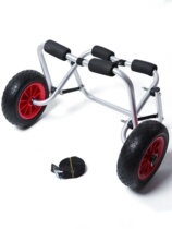 Kayak trolley two-wheeled trailer various platform boats ocean boats plastic boats hard boats suitable for sending straps