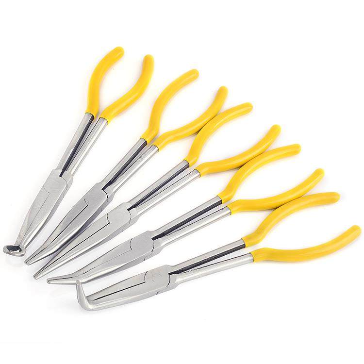 Lengthened sharp mouth pliers Mouth pliers 11 inch extra-long elbow pliers grip pliers tip pliers long mouth pliers head pliers-Taobao