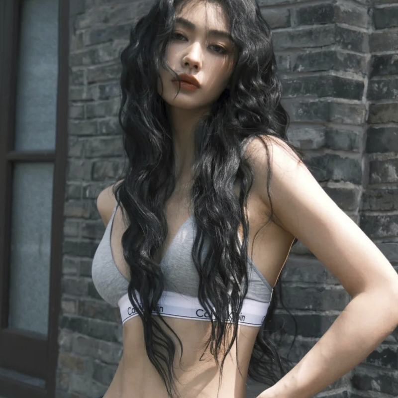 Underwear Women's Panty Set Small Bust No Underwire Gray French Sexy Triangle Cup Letter Thin Ck&Bra Bra Underwear Women's Panty Set Small Bust No Underwire Gray French Sexy Triangle Cup Letter Thin Ck&Bra Bra