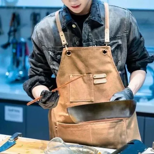 Полезный шеф -повар фартук удобный кухонный фартук