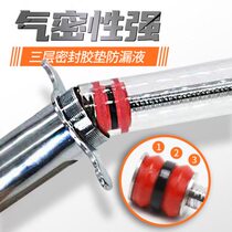 Muliduo veterinary stainless steel needle syringe metal syringe barrel for pigs cattle and sheep veterinary metal needle tube