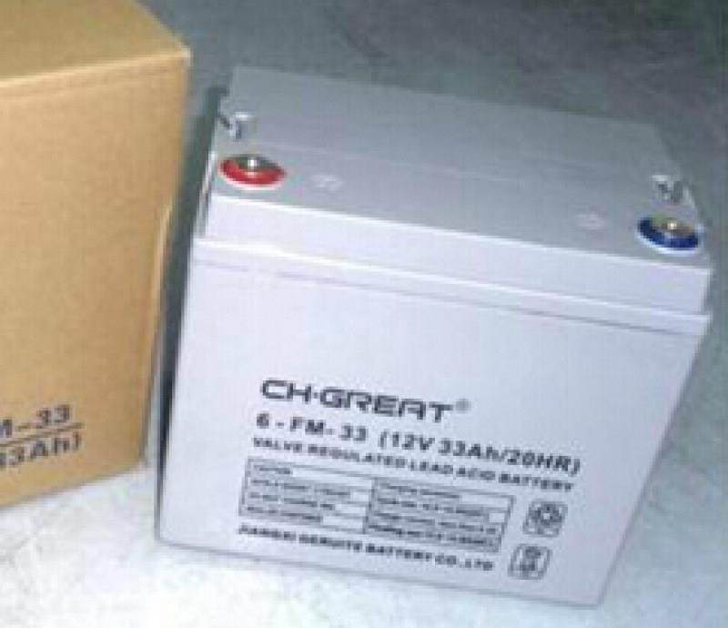 CH GREAT storage battery 6-FM-33 12V33AH 20HR 20HR cabinet emergency power special-Taobao