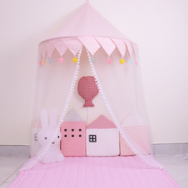 Bed Mantle Semicircle Princess House Reading Corner Arrangement Bed Bedside Decorated Tent Men And Women Kindergarten Modern Interior