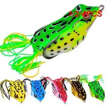 1 2 4PCS 5g 9g 13g 17 5g Soft Frog Fishing Lures Topwater