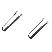 Top Deals 2Pcs Door Window Pass Through Flat RF Coaxial