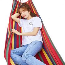 Swing outdoor anti-rollover adult and childrens home hammock and hanging chair dormitory dormitory college student indoor courtyard double