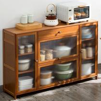 Sideboard simple kitchen cabinet home combination multi-functional cupboard storage sideboard storage cabinet against the wall