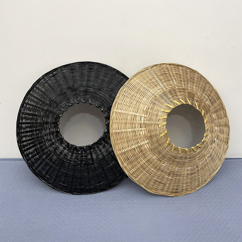 Bamboo Woven Ancient-Style Martial Arts Hat, Ancient-Style Photography Prop, Round Hat, Can Be Used as Dance Performance Prop, High-Quality Handmade