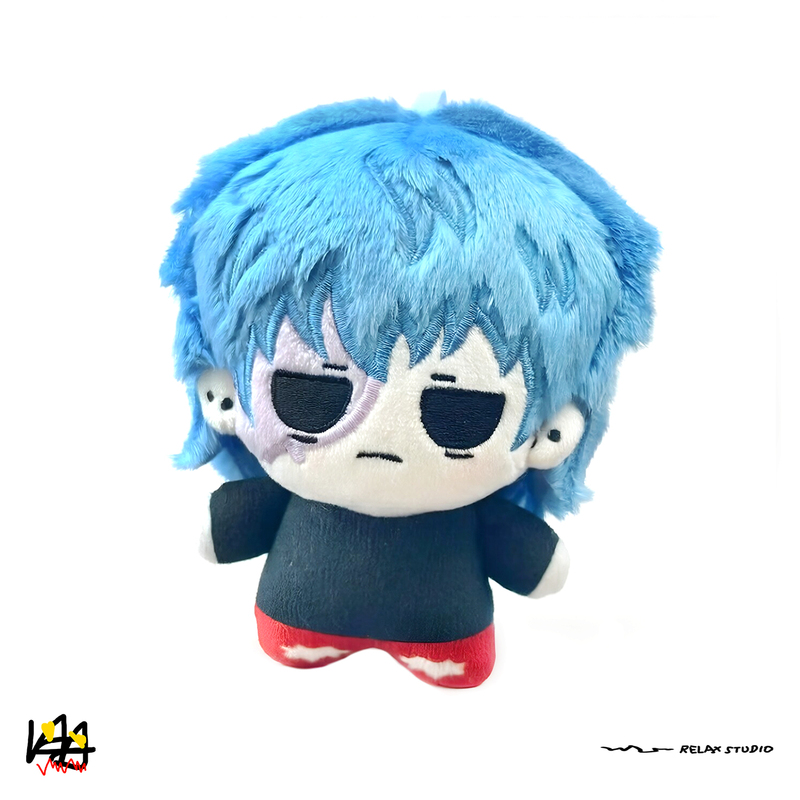 Sally Face Playful Face 10cm Plush Pendant Sally Game Merchandise Backpack Keychain Decoration Sally Face Playful Face 10cm Plush Pendant Sally Game Merchandise Backpack Keychain Decoration