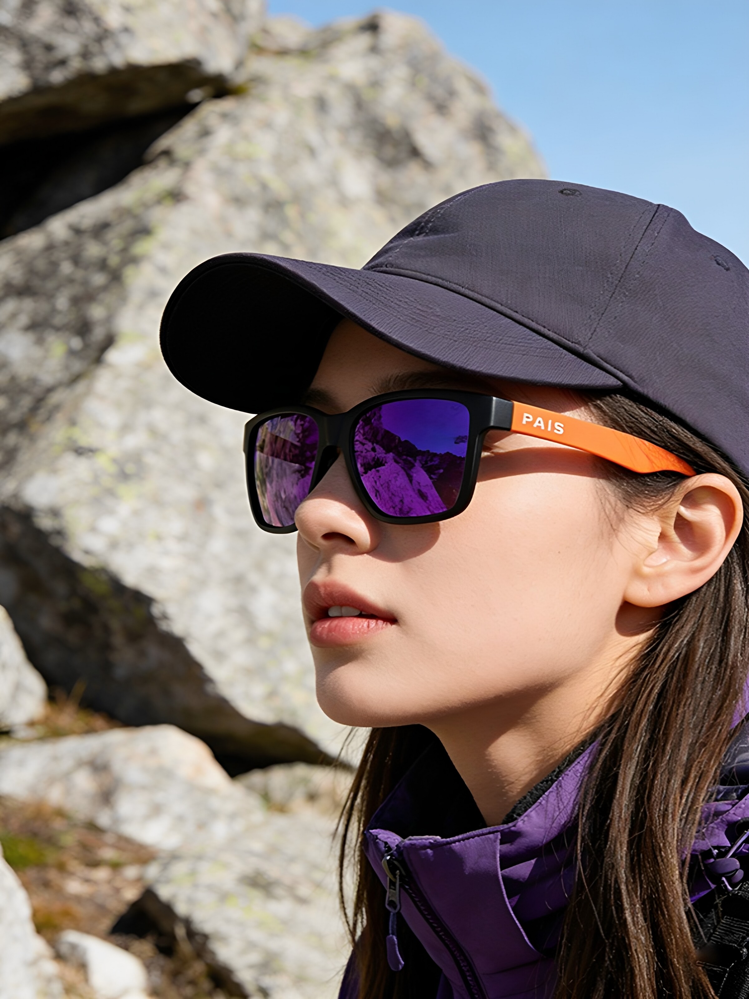 Pais Polarized Sunglasses for Men and Women, Anti-Uv Sunglasses, Outdoor Sports, Marathon Cycling Glasses