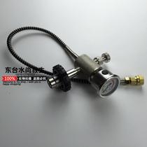 Stainless steel 304 high-pressure inflation connector 6 8L carbon fiber gas cylinder large bottle to small bottle connector high-pressure gas transfer