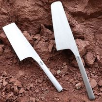 Rail steel knife Cantonese single-sided brick knife masonry knife wall knife thickened all-steel tile knife construction tool Longshui Mengchuan