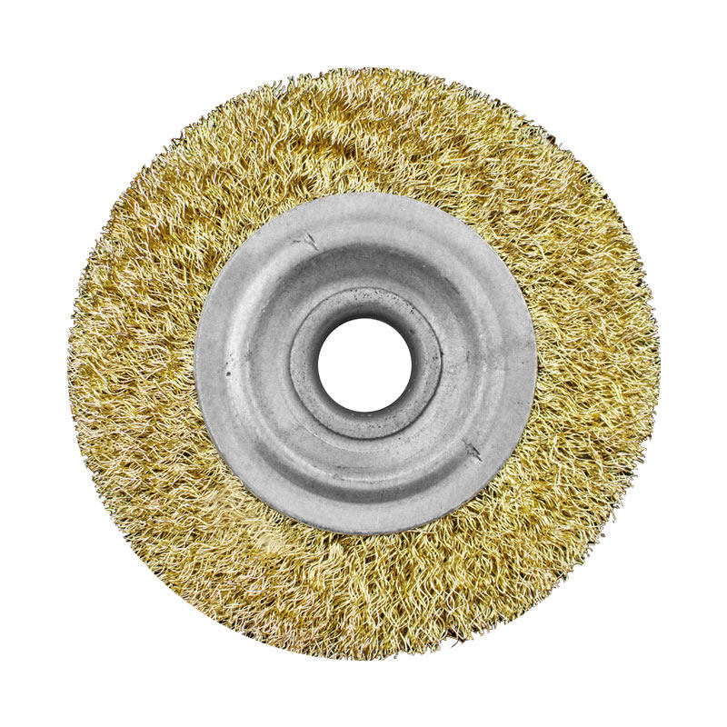 4inch Special Flat Wire Wheel for Household Angle Grinders, Electric Grinder Rust Removal and Polishing Tool, Wire Grinding Head