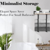 Iron-wood combined multifunctional towel rack bathroom towel rack convenient bathroom storage rack towel rack