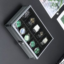 Aluminum alloy watch box watch storage box display box watch packaging box patented product