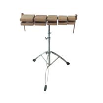 Belt frame 5-note square bangzi five-note wooden fish Orff music Bangzi percussion band accompaniment 5-note bangzi