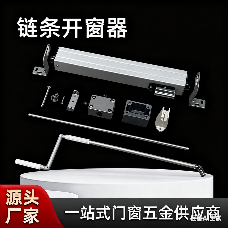 Hand-Cranked Chain-Type Sliding Arm-Type Screw-Type Window Opener for Top-Hung Windows, Casement Windows, Fire Linkage Ventilation and Smoke Exhaust Windows Hand-Cranked Chain-Type Sliding Arm-Type Screw-Type Window Opener for Top-Hung Windows, Casement Windows, Fire Linkage Ventilation and Smoke Exhaust Windows