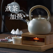 Smokeless and odorless pure plant natural tea wax household heating tea candle low temperature candle aromatherapy meditation essential oil