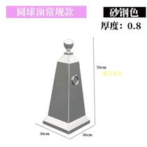 Customized stainless steel road cones prohibited parking spaces roadblocks isolation piers thickened weighted metal ice cream cones reflective cones