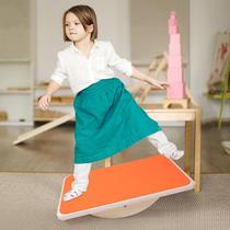 Child Stilts Board Smart Board Kindergarten Sensory Training Yoga Practice Bending Balance Board Puzzle Wooden Toys