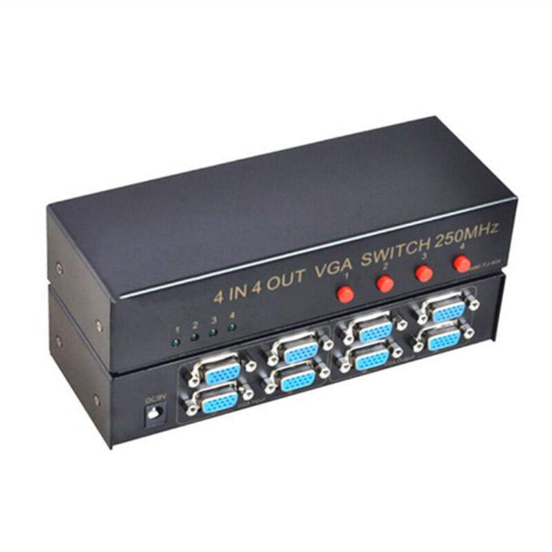 SZHY-LINKVGA switcher 2 4 8 16 in 1 out of industrial class matrix VGA switcher dispenser HD-Taobao