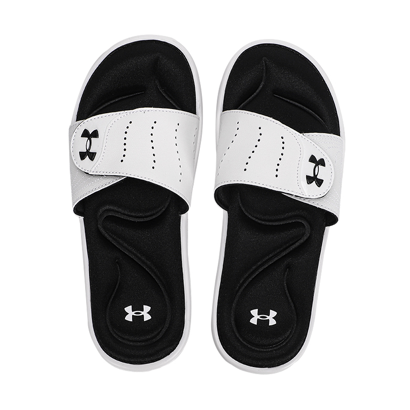Ua under Armour Men's and Women's Summer New Sandals, Ua Beach Velcro Casual Sports Slip-On Sandals 3022717