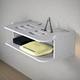 Storage box Router storage rack without punching bracket on wall wifi home living room broadband network set-top box