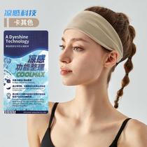 Anti-sweat and anti-perspirant fitness new hair accessories fabric headband headband photo headband light and thin mens and womens headband