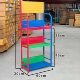 New dopamine oil display rack supermarket daily necessities snack household storage rack beverage promotion storage shelf