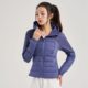 lulu lightweight down jacket yoga ອອກກໍາລັງກາຍພາກຮຽນ spring ແລະດູໃບໄມ້ລົ່ນນອກໃສ່ເສື້ອກິລາຂອງແມ່ຍິງແລ່ນ jacket vest ກະທັດຮັດ