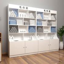 Hairdresser towel cabinet wooden countertop open hole towel bucket cabinet beauty salon barber shop barber shop product cabinet