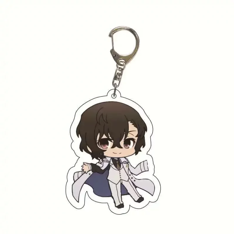 Мини-брелок из акрила JAPAN CARTOON Anime Bungo Stray Dogs Keychain Double