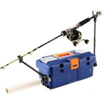 Hanging string raft fishing nest making machine fishing bait thrower corn bait feeding machine raft fishing automatic intelligent fishing nest making machine