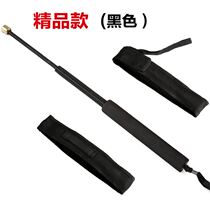 Whip whip telescopic stick spring steel three-section telescopic self-defense stick type self-defense weapon for men and women vehicle-mounted whip stick