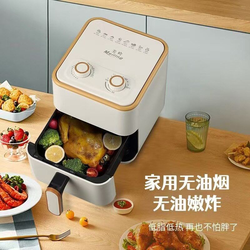 2025 New Model Air Fryer for Home Use, Multifunctional, Fully Automatic, 12L Large Capacity Electric Fryer, Direct from the Manufacturer