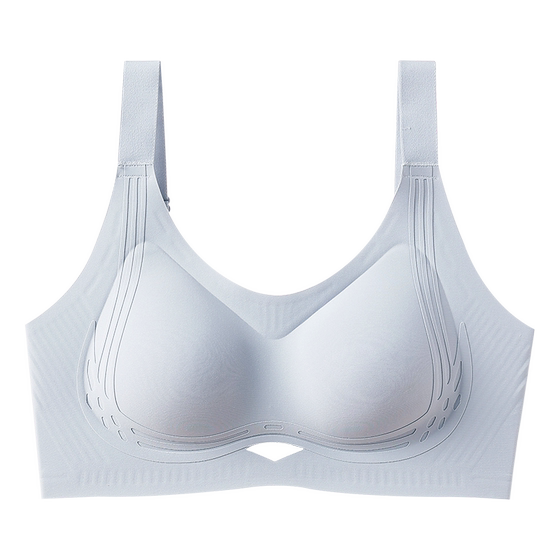 Zhiyu [Large size and small breast] Gathering from external expansion and pairing of parallel breasts, anti -drooping soft support underwear, comfortable and thin breasts
