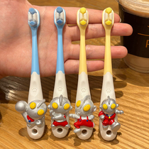 babycare flagship official website 2-12 years old small head soft-bristle Ultraman childrens toothbrush 6 to 12 years old 3 to 6