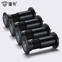 Thunderbird old-fashioned anti-theft door entrance door metal cats eye plug hole universal home door HD black cats eye door mirror