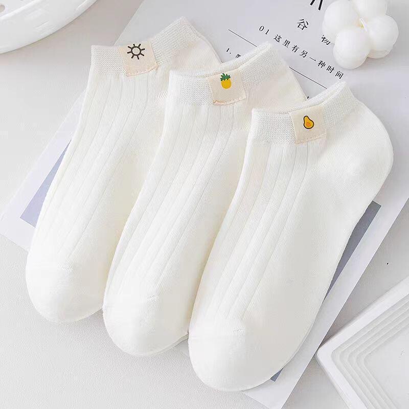 Solid Color Low-Cut Socks, Summer Invisible Boat Socks, White Socks for Women, 2026 New Thin Style for Spring and Summer Solid Color Low-Cut Socks, Summer Invisible Boat Socks, White Socks for Women, 2026 New Thin Style for Spring and Summer