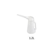 Plastic oil can gun with scale refueling can oil injector auto repair oil dripping can manual oil can capacity 1L-5L