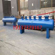 Sub-water collector central air conditioning floor heating pipe circulating water sub-water collector water collector steam sub-cylinder pressure
