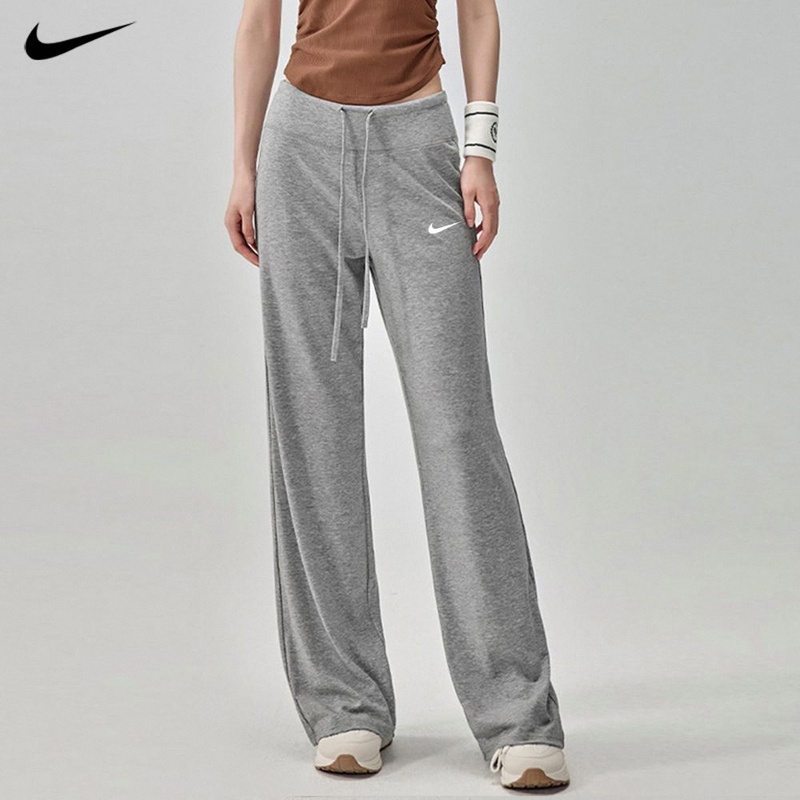 Nike Nike Women's Summer Thin Sports Pants for Fitness Training, Loose Fit, Slimming Straight-Leg, Drapey, Casual Wide-Leg Pants