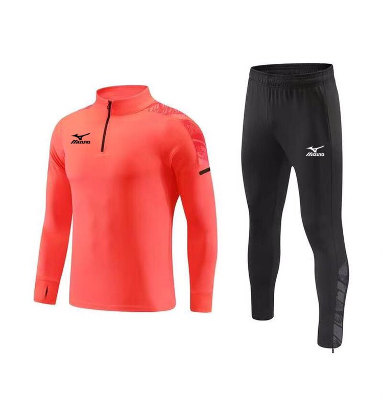 Mizuno, демисезонная быстросохнущая дышащая спортивная футбольная форма для велоспорта, для бега, делается под заказ 