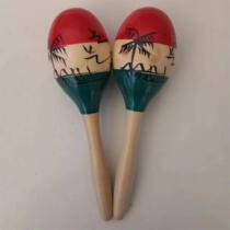 Customize Olve instrument percussion instrument Childrens toys young teaching supplies Wooden Coconut Tree Sand Ball Sand