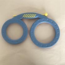 Customize Olve percussion instrument infant teaching aids early teaching instrument children bifacial hand drumbeat glasses drummer drummer